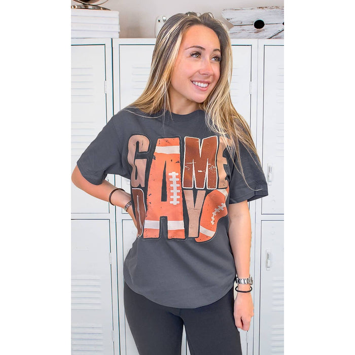 Game Day Stacked Football Shirt