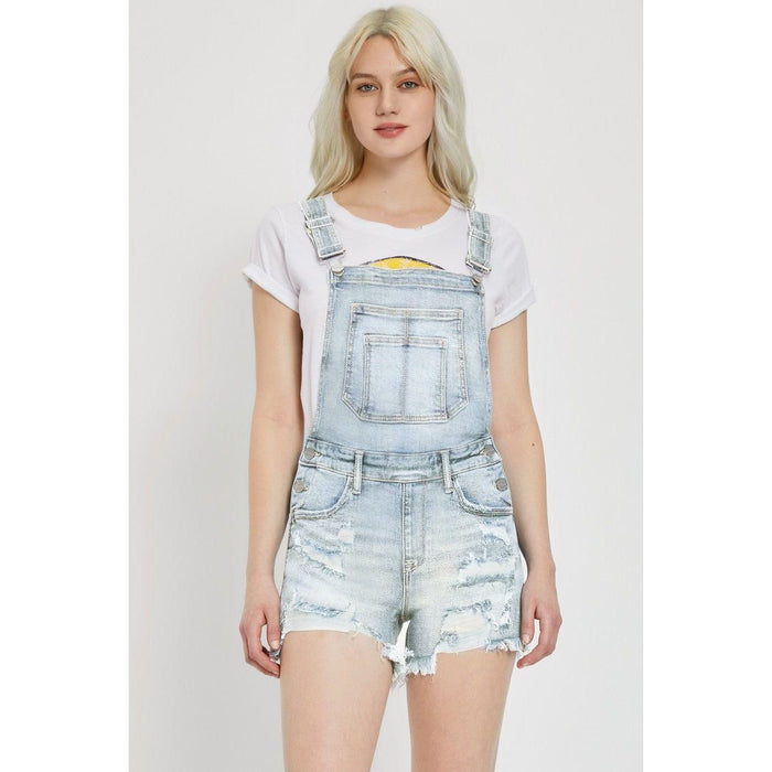 Risen Jeans Distressed Stretchy Shortall