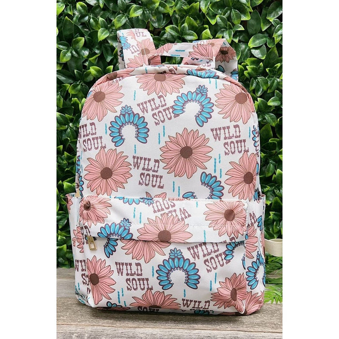 Wild Soul Printed Medium Size Backpack — LECCE