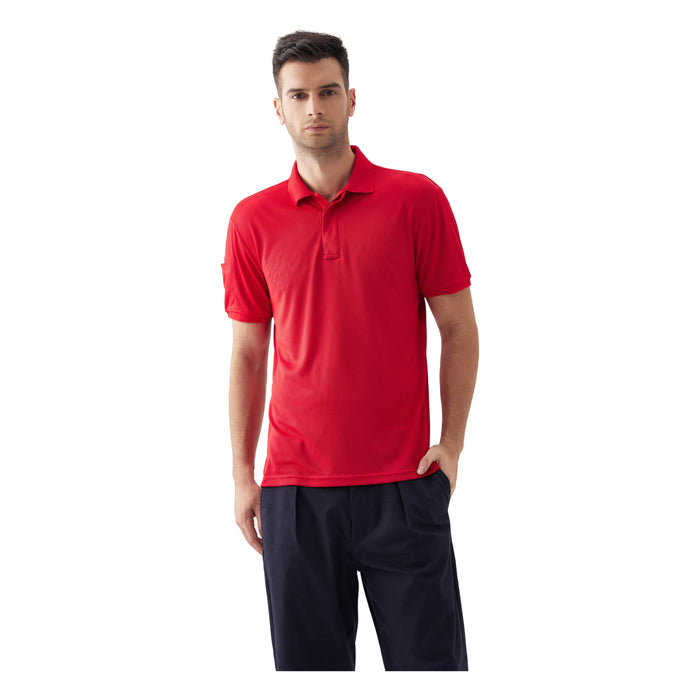 LeeHanTon Men's Waffit Series Polo