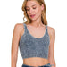 Washed Ribbed Cropped 