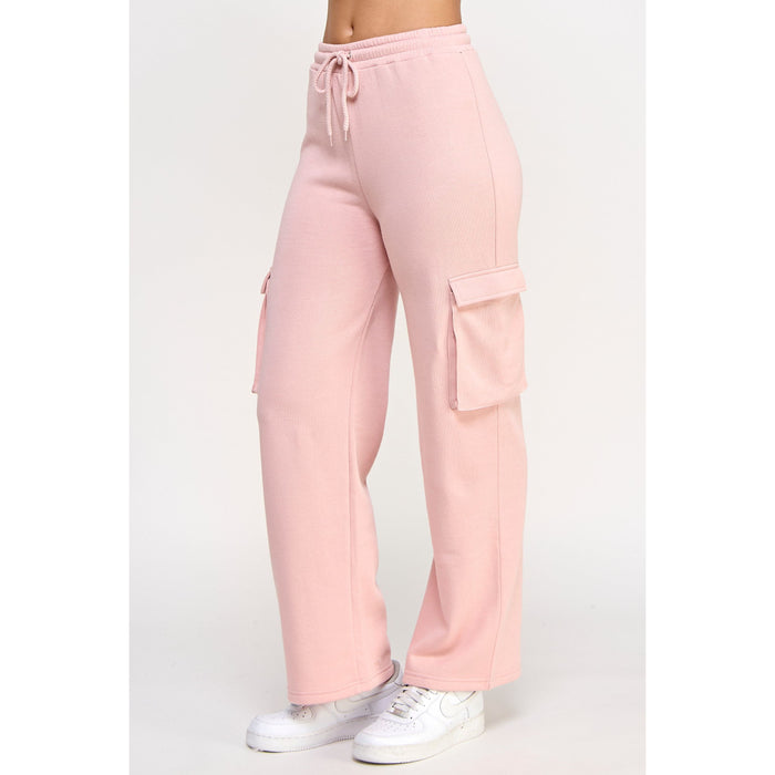 Fleece Cargo Pocket Straight Leg Jogger