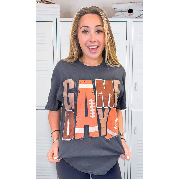 Game Day Stacked Football Shirt