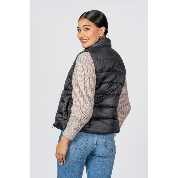 Junior Quilted Nylon Puffer Vest