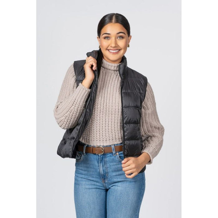 Junior Quilted Nylon Puffer Vest