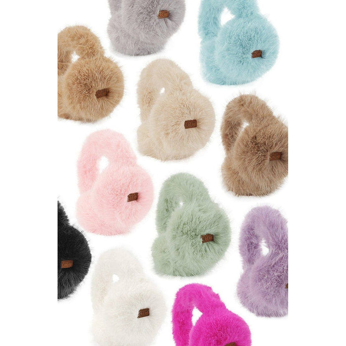 EMS4350 Long Faux Fur Cozy Earmuffs