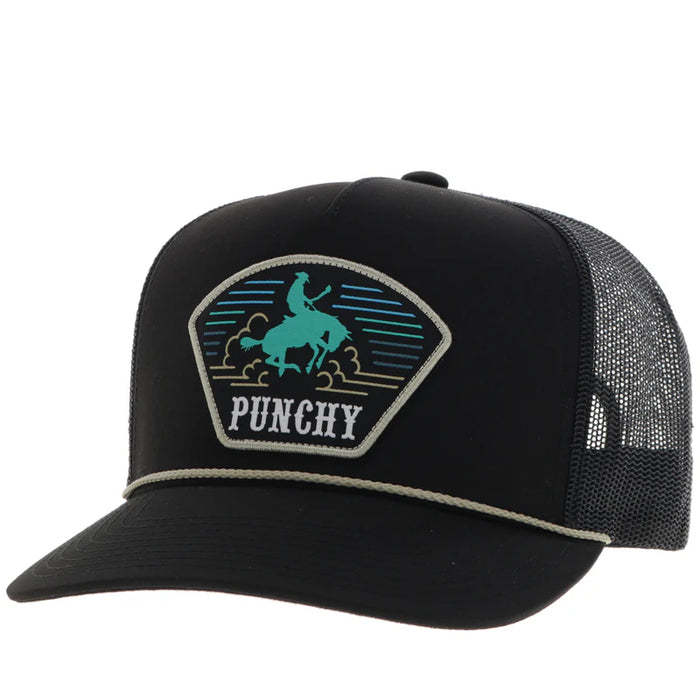 Cavvy 5-Panel Trucker with Turquoise / Yellow Patch - OSFA