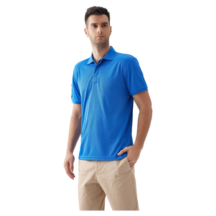 LeeHanTon Men's Waffit Series Polo