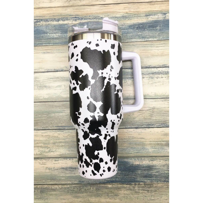 COW STAINLESS STEEL TUMBLERS CUP 40oz