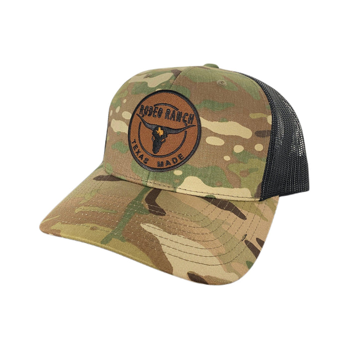 Rodeo Ranch Texas Made Hat - Camo and Black