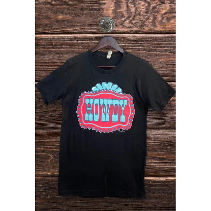 Howdy T-shirt Black