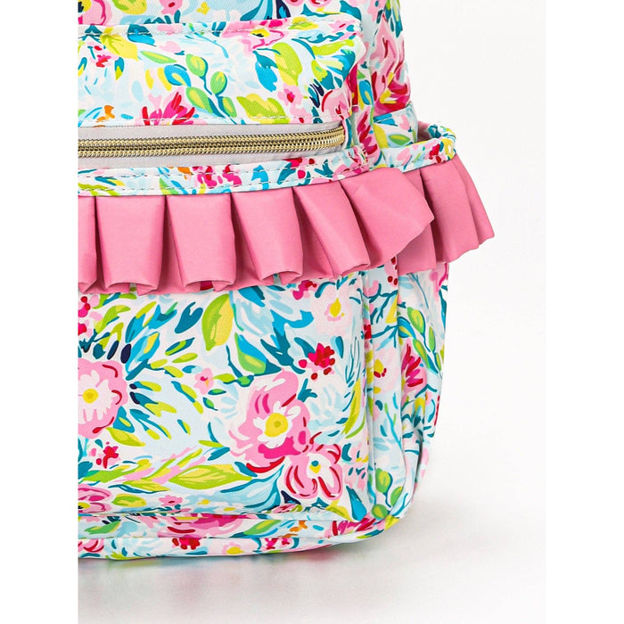 Flower Kids Ruffle Backpack