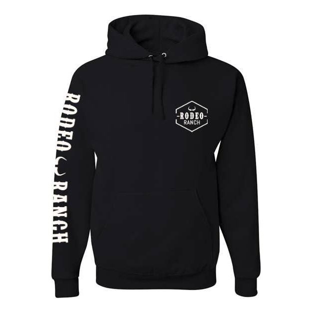 Rodeo Ranch Branding Logo Hoodie Sweatshirt - Black