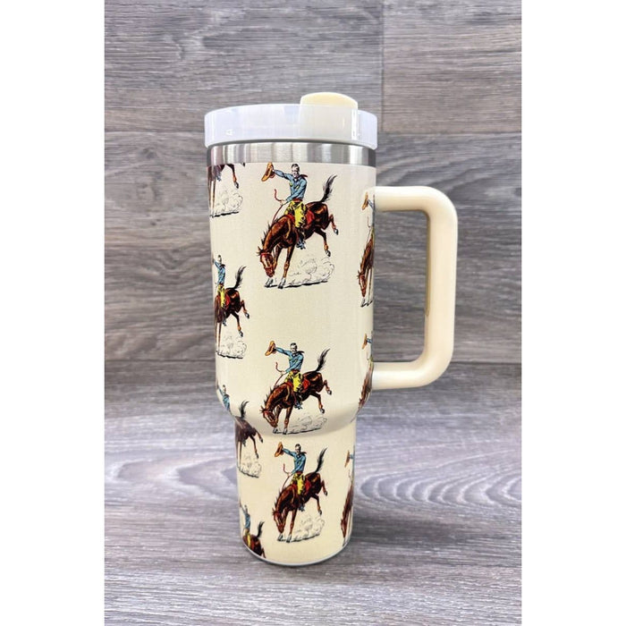 Western Cowboy Stainless Steel Tumblers Cup 40oz