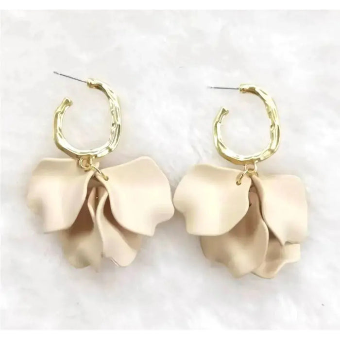 Chiffon Earrings CREAM