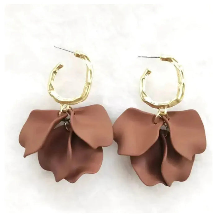 Chiffon Mocha Earrings