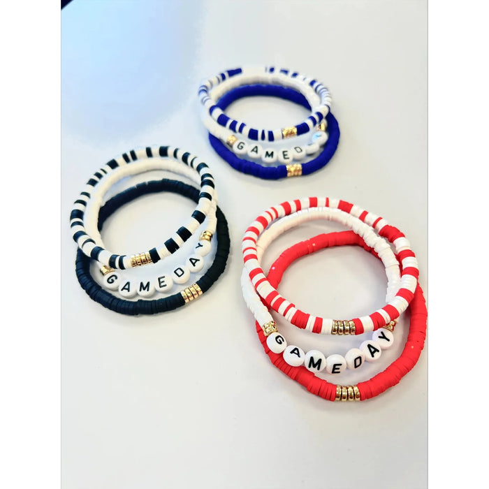 Game Day Bracelets Blue