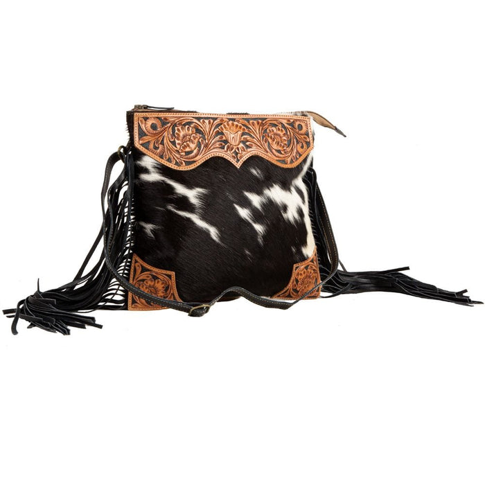 Tumbleweed Trail Fringed Hand-Tooled Mayra Bag