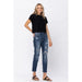 High-rise distressed boyfriend- Judy Blue Jeans