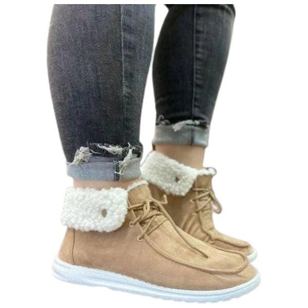 sherpa lined sneaker boot